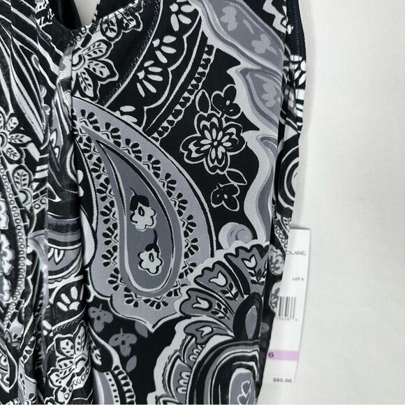 BEACH HOUSE Bay Dreaming Paisley Kerry Mesh Layer Underwire Tankini Swim Top NWT - Picture 4 of 6